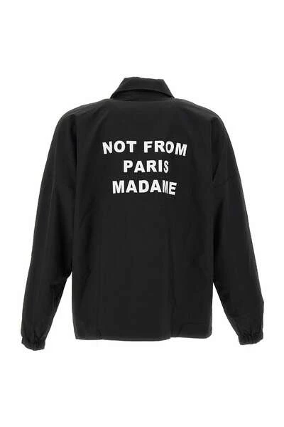 Drole De Monsieur Zomerjassen Light Jackets Black 3 Drole De Monsieur Zomerjassen Light Jackets Black