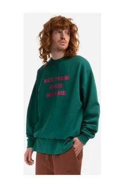 Drole De Monsieur Hoodies & Sweatvesten Sweatshirts Green