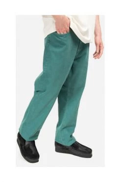 Drole De Monsieur Loose Fit Jeans Wide Jeans Green