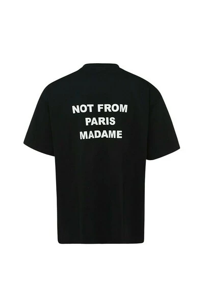 Drole De Monsieur Shirts Le Tshirt Black 3 Drole De Monsieur Shirts Le Tshirt Black