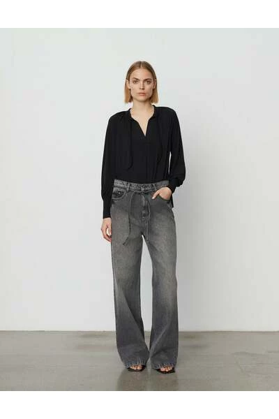 DAY Birger Et Mikkelsen Blouses Leo BLOUSE Black 5 DAY Birger Et Mikkelsen Blouses Leo BLOUSE Black - Afbeelding 3