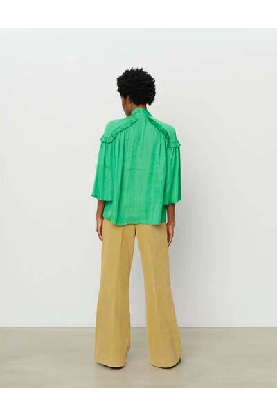 DAY Birger Et Mikkelsen Longsleeve Shirts Blouses & Shirts Green 7 DAY Birger Et Mikkelsen Longsleeve Shirts Blouses & Shirts Green - Afbeelding 5