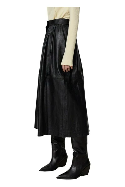 DAY Birger Et Mikkelsen Midirokken Edith Skirt Black 3 DAY Birger Et Mikkelsen Midirokken Edith Skirt Black - Afbeelding 2