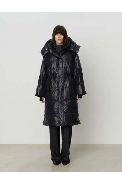 DAY Birger Et Mikkelsen Parka Jassen Down Coats Black 5 DAY Birger Et Mikkelsen Parka Jassen Down Coats Black - Afbeelding 3