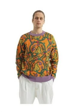 Drole De Monsieur Truien & Vesten Sweater La Maille Raisin Orange -Goedkope DAY Birger et Mikkelsen winkel 31fd2166f43faea987190cd474153d9e