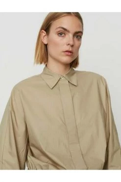 DAY Birger Et Mikkelsen Longsleeve Shirts Esme Shirt Beige -Goedkope DAY Birger et Mikkelsen winkel 4643780db4fe0b4dd8b70a808a3ab238