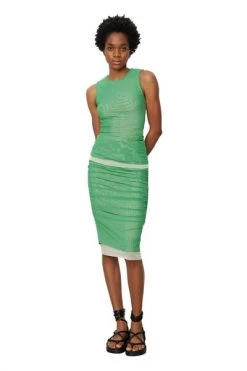 DAY Birger Et Mikkelsen Korte Rokken Juliette Skirt Green -Goedkope DAY Birger et Mikkelsen winkel 4b56f5bc08624dabcd98815bb75881a2