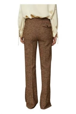 DAY Birger Et Mikkelsen Wijde Broeken Flared Pants Milo Brown -Goedkope DAY Birger et Mikkelsen winkel 4c7d0e02d4d32f82ff30899b30e27a9d