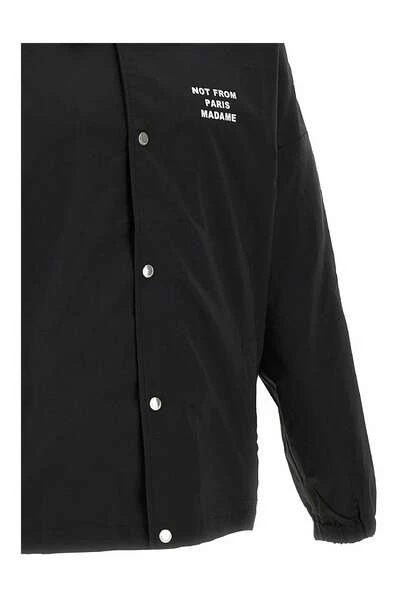 Drole De Monsieur Zomerjassen Light Jackets Black 4 Drole De Monsieur Zomerjassen Light Jackets Black - Afbeelding 2