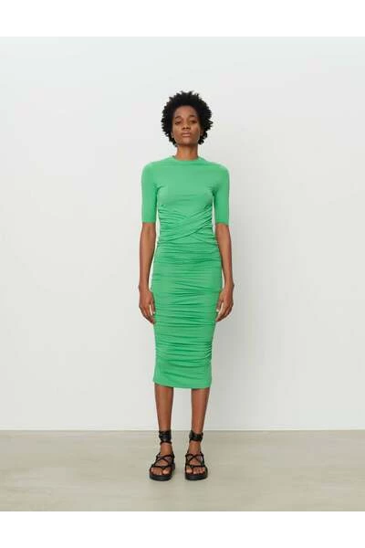 DAY Birger Et Mikkelsen Casual Jurken Dresses Green 4 DAY Birger Et Mikkelsen Casual Jurken Dresses Green - Afbeelding 2