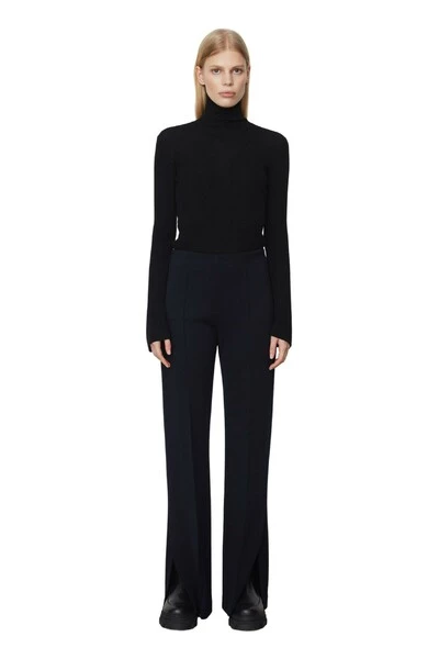 DAY Birger Et Mikkelsen Wijde Broeken Flared Pants Wagner Black 6 DAY Birger Et Mikkelsen Wijde Broeken Flared Pants Wagner Black - Afbeelding 4