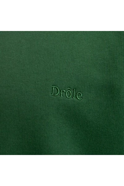 Drole De Monsieur Hoodies & Sweatvesten Sweatshirt Green 6 Drole De Monsieur Hoodies & Sweatvesten Sweatshirt Green - Afbeelding 4