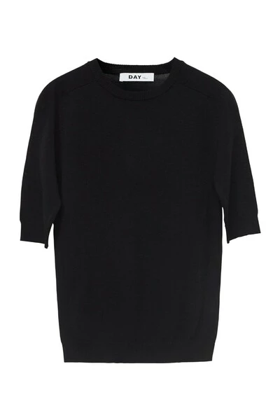 DAY Birger Et Mikkelsen Sweaters Round-neck Knitwear Black 3 DAY Birger Et Mikkelsen Sweaters Round-neck Knitwear Black