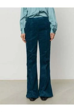 DAY Birger Et Mikkelsen Wijde Broeken Trousers Blue -Goedkope DAY Birger et Mikkelsen winkel 5d173991c3541f9f8419312217eeefc8