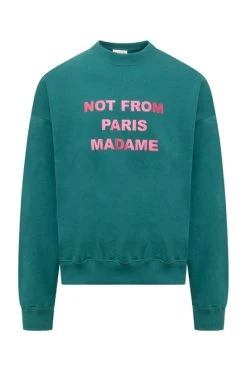 Drole De Monsieur Hoodies & Sweatvesten Sweatshirts Green