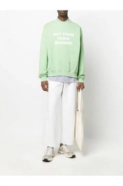 Drole De Monsieur Hoodies & Sweatvesten Sweatshirt Green -Goedkope DAY Birger et Mikkelsen winkel 64d59781565c2518b167522f7ae80485