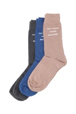 Drole De Monsieur Sokken Socks Blue -Goedkope DAY Birger et Mikkelsen winkel 67ef57b0ce5aa5c3f2e644190f715b3d