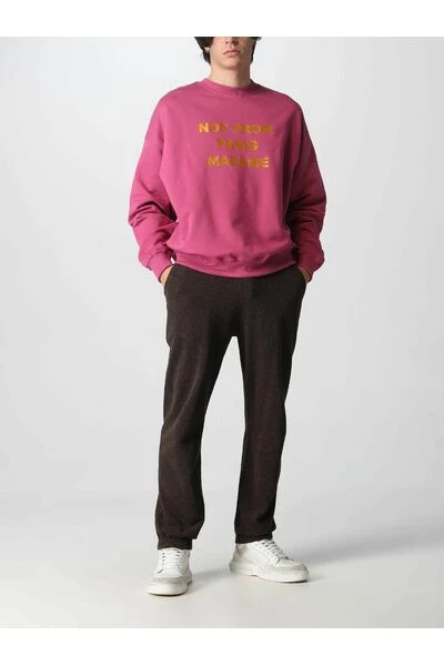 Drole De Monsieur Hoodies & Sweatvesten Sweatshirts Pink 3 Drole De Monsieur Hoodies & Sweatvesten Sweatshirts Pink