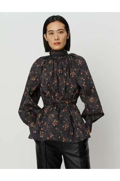 DAY Birger Et Mikkelsen Blouses Shirts Black 4 DAY Birger Et Mikkelsen Blouses Shirts Black - Afbeelding 2