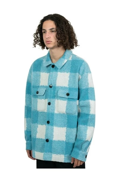 Drole De Monsieur Casual Overhemden Shirts Blue 4 Drole De Monsieur Casual Overhemden Shirts Blue - Afbeelding 2