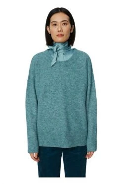 DAY Birger Et Mikkelsen Hoodies & Sweatvesten Bowie Sweatshirt Blue -Goedkope DAY Birger et Mikkelsen winkel 79a822456afb6e076b3ca74d18e9e119