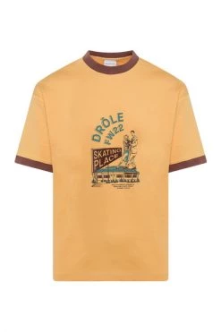 Drole De Monsieur T-Shirts Yellow
