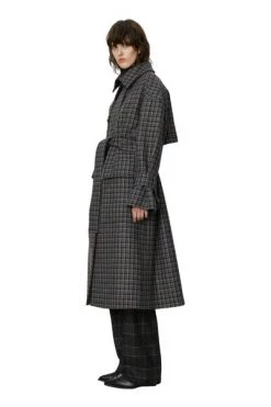 DAY Birger Et Mikkelsen Trenchcoats & Mantels Orson Coat Gray -Goedkope DAY Birger et Mikkelsen winkel 82cffe42c3e9f4061b4ce691e17c963f