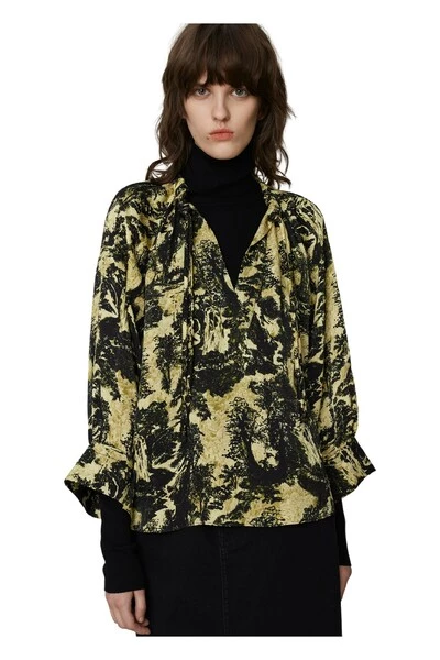 DAY Birger Et Mikkelsen Blouses Blouse Kim Green 5 DAY Birger Et Mikkelsen Blouses Blouse Kim Green - Afbeelding 3