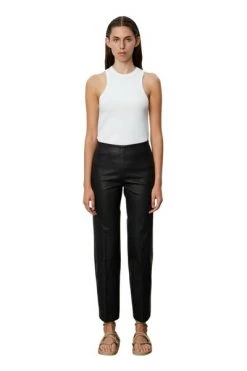 DAY Birger Et Mikkelsen Leren Broeken Trousers Madisson Black -Goedkope DAY Birger et Mikkelsen winkel 95b0fd84e1b51322e41fd91c3eac33b7