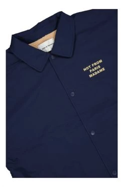 Drole De Monsieur Casual Overhemden Casual Shirts Blue