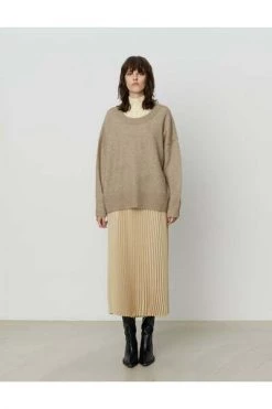 DAY Birger Et Mikkelsen Sweaters Round-neck Knitwear Beige -Goedkope DAY Birger et Mikkelsen winkel 9c42c9a1ff3d2c416f5d8e801a9aac47