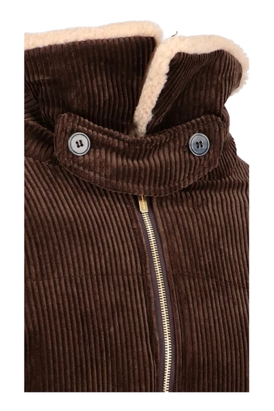 Drole De Monsieur Winterjassen Winter Jackets Brown 7 Drole De Monsieur Winterjassen Winter Jackets Brown - Afbeelding 5