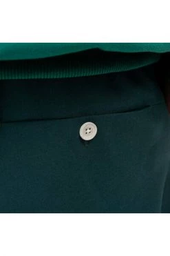 Drole De Monsieur Broeken Wide Trousers Green -Goedkope DAY Birger et Mikkelsen winkel afda5e0863134b489e13d08488611002