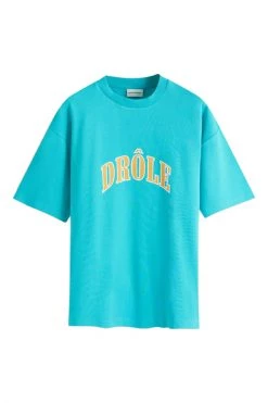 Drole De Monsieur T-Shirts Blue -Goedkope DAY Birger et Mikkelsen winkel b5b06e048027c6678f0cb6a9dad30fef