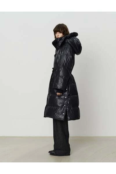 DAY Birger Et Mikkelsen Parka Jassen Down Coats Black 6 DAY Birger Et Mikkelsen Parka Jassen Down Coats Black - Afbeelding 4