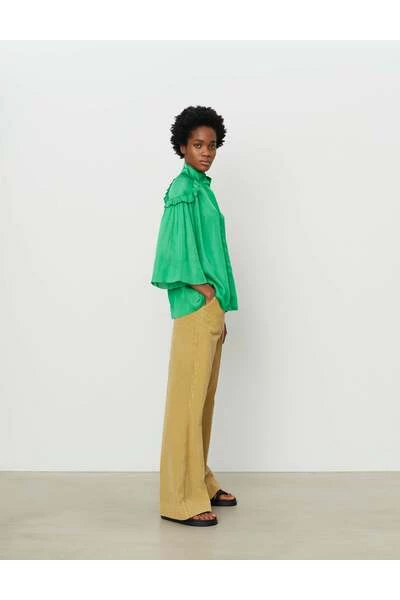 DAY Birger Et Mikkelsen Longsleeve Shirts Blouses & Shirts Green 6 DAY Birger Et Mikkelsen Longsleeve Shirts Blouses & Shirts Green - Afbeelding 4