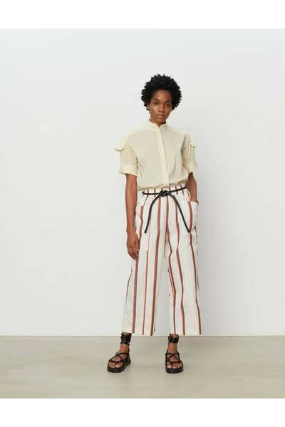 DAY Birger Et Mikkelsen Wijde Broeken Wide Trousers Beige 7 DAY Birger Et Mikkelsen Wijde Broeken Wide Trousers Beige - Afbeelding 5