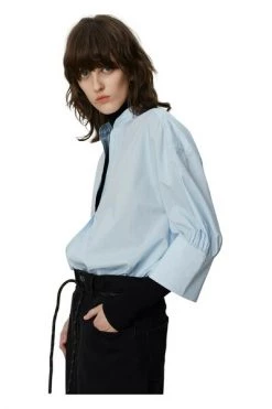 DAY Birger Et Mikkelsen Blouses Blouse Lillian Blue -Goedkope DAY Birger et Mikkelsen winkel e2bd34620fc149554ac51dedcb3d659c