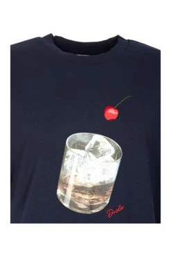 Drole De Monsieur T-Shirts Blue -Goedkope DAY Birger et Mikkelsen winkel f2a7c2882b23cfdfa90c21dede776c4e