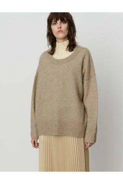 DAY Birger Et Mikkelsen Sweaters Round-neck Knitwear Beige -Goedkope DAY Birger et Mikkelsen winkel f389b2f121e40fd98d4bc0d857facb49