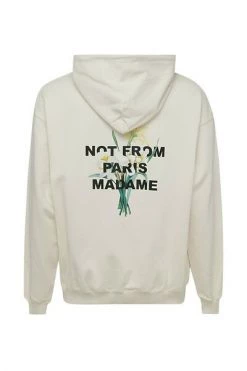 Drole De Monsieur Hoodies & Sweatvesten Hoodie White