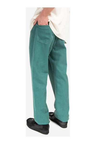 Drole De Monsieur Loose Fit Jeans Wide Jeans Green 6 Drole De Monsieur Loose Fit Jeans Wide Jeans Green - Afbeelding 5
