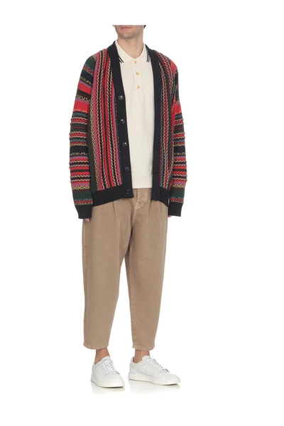 Drole De Monsieur Vesten Cardigans Red 4 Drole De Monsieur Vesten Cardigans Red - Afbeelding 2